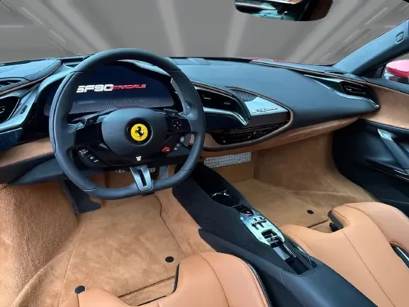 Ferrari SF 90 Spider = Carbon Ceramic Brakes = Гаранция, снимка 7 - Автомобили и джипове - 55486428