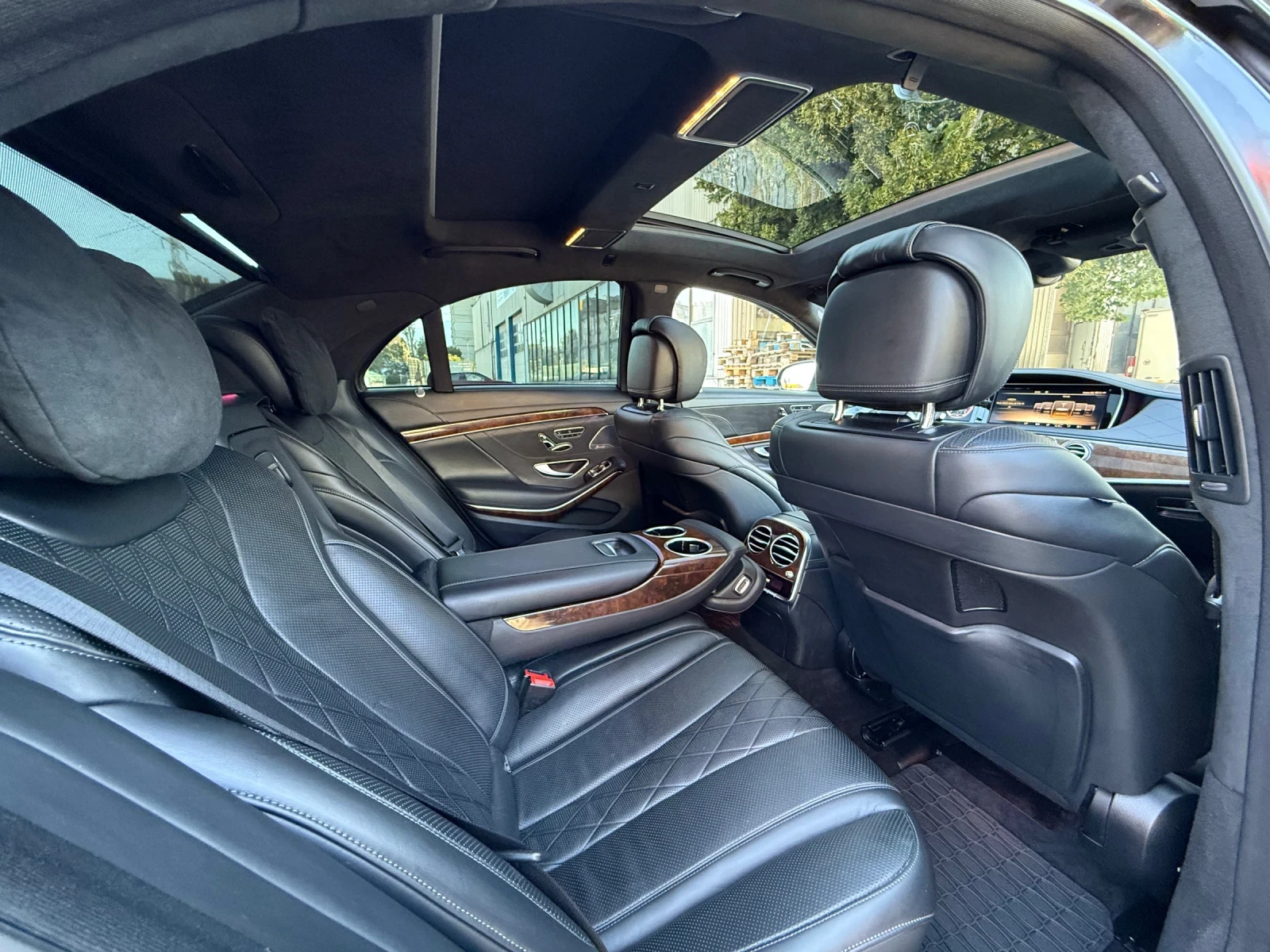 Mercedes-Benz S 500 AMG PACK 4-MATIC ЛИЗИНГ ПОДГРЕВ ОБДУХВАНЕ ПАНОРАМА - изображение 8