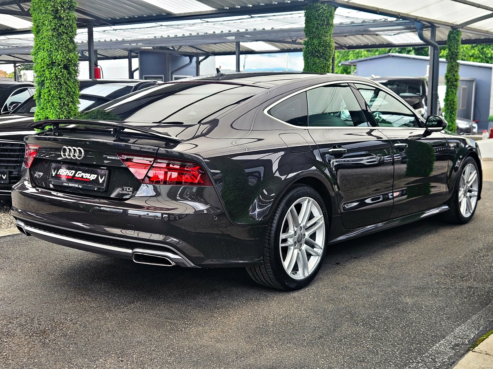Audi A7 MATRIX/S-LINE/САМОПАРКИРАНЕ/DISTR/САМERA/ПАМЕТ/LIZ, снимка 4 - Автомобили и джипове - 54779403
