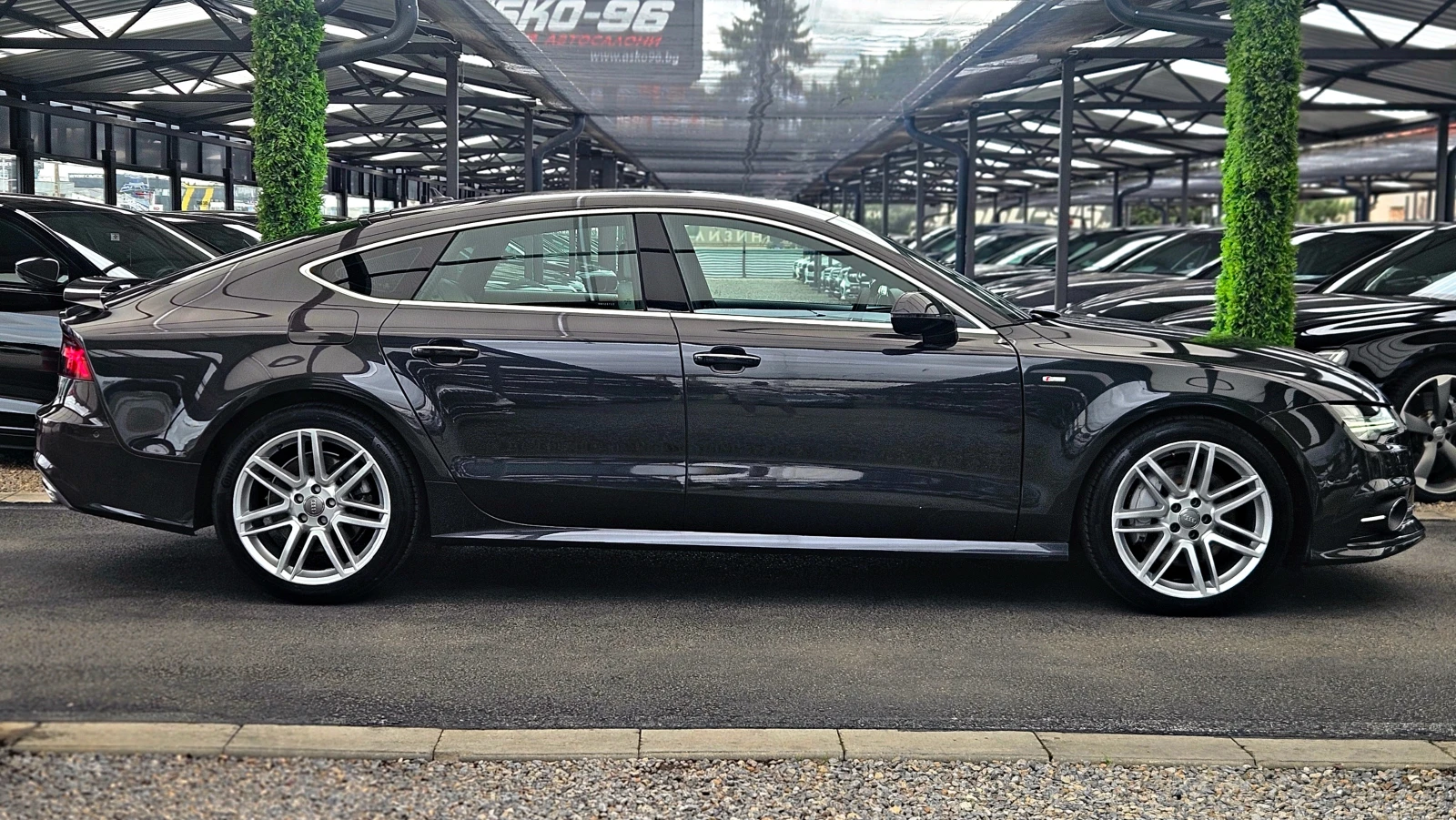 Audi A7 MATRIX/S-LINE/САМОПАРКИРАНЕ/DISTR/САМERA/ПАМЕТ/LIZ, снимка 3 - Автомобили и джипове - 54779403