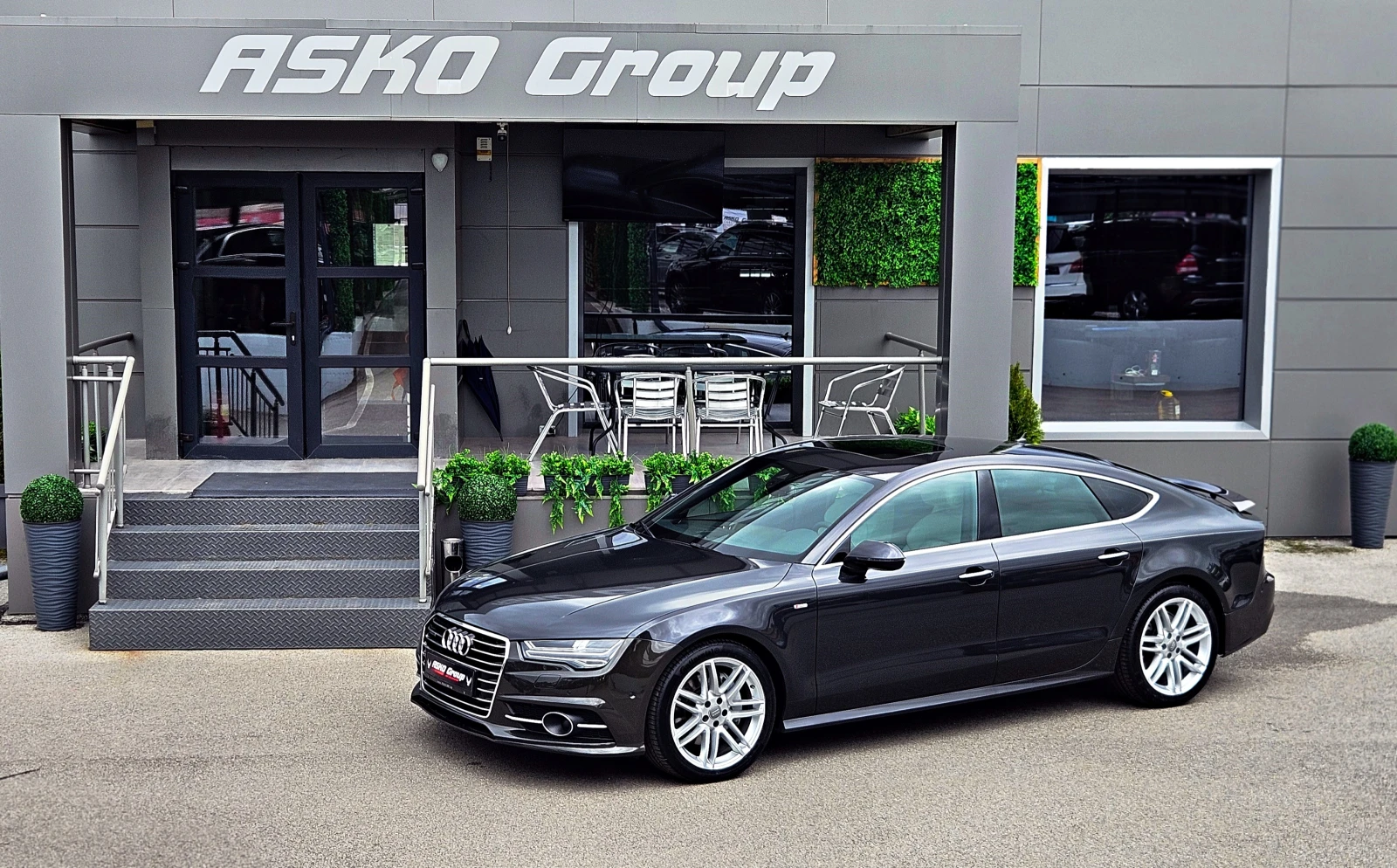 Audi A7 MATRIX/S-LINE/САМОПАРКИРАНЕ/DISTR/САМERA/ПАМЕТ/LIZ, снимка 17 - Автомобили и джипове - 54779403