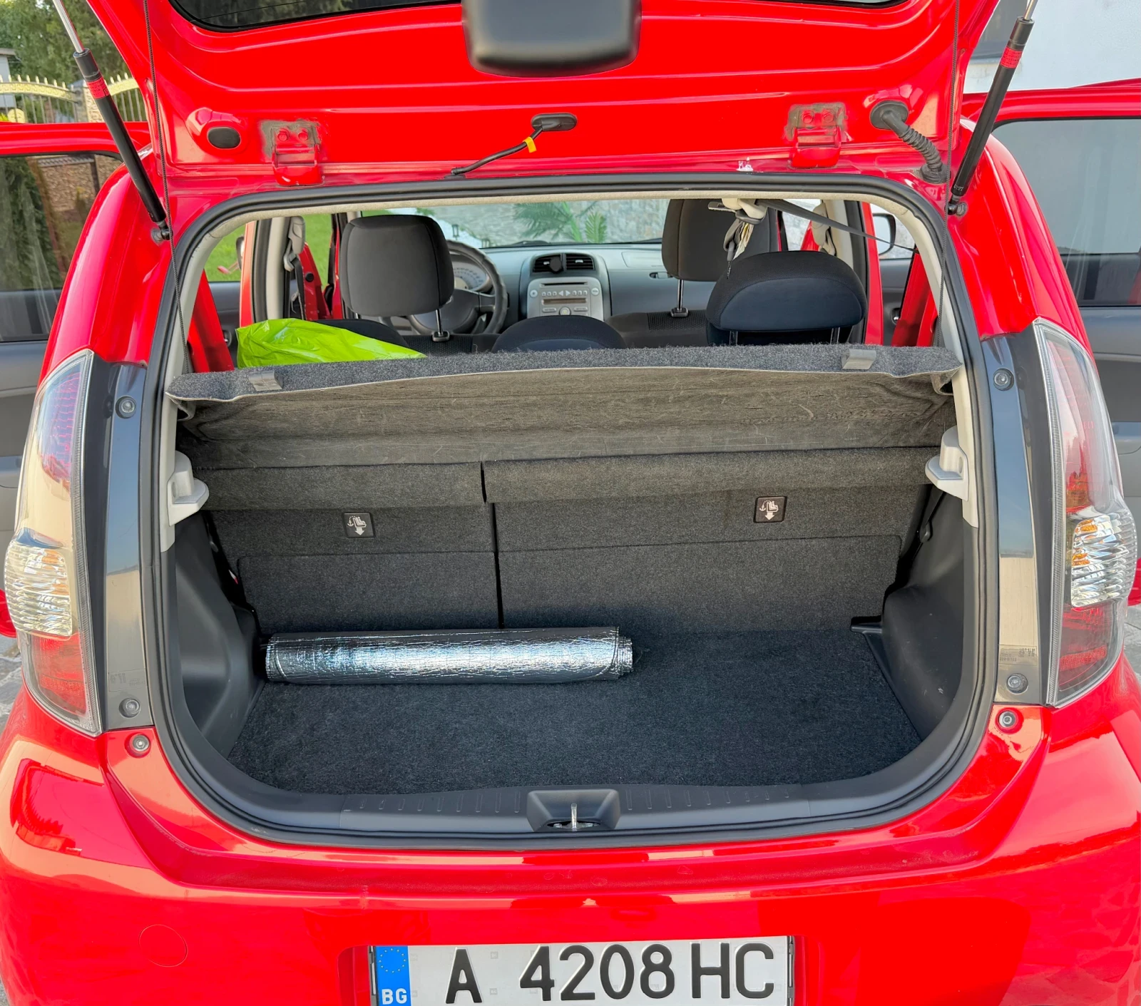 Subaru Justy 1.2i 75 к.с 2012г 185хл км!, снимка 14 - Автомобили и джипове - 54838851