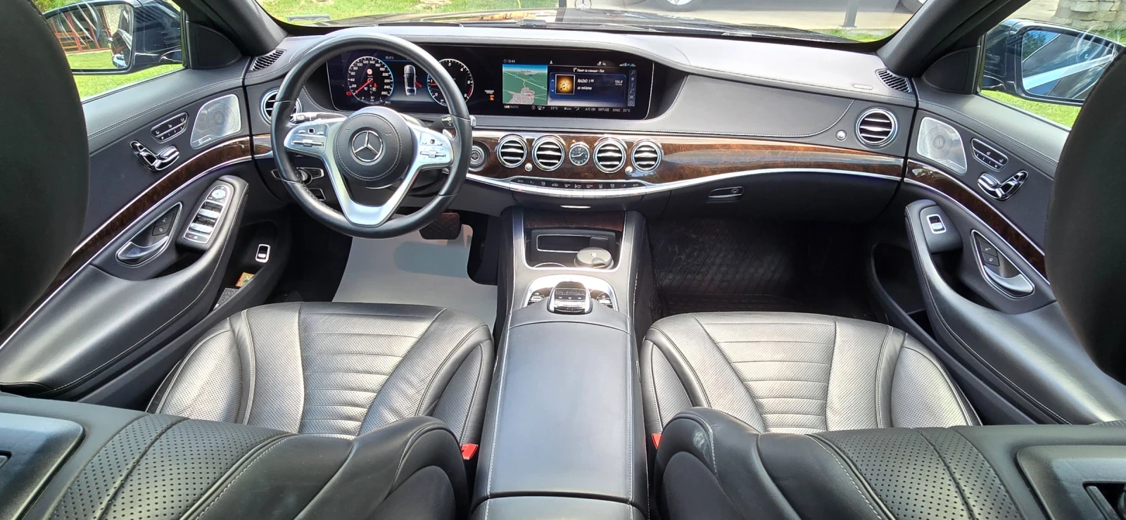 Mercedes-Benz S 400 LONG/4MATIK/3TV, снимка 8 - Автомобили и джипове - 55512766