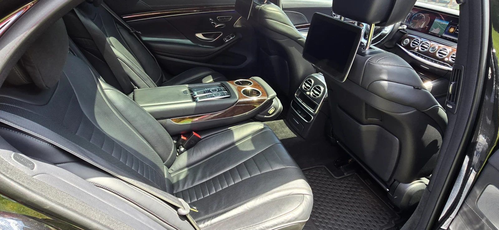 Mercedes-Benz S 400 LONG/4MATIK/3TV, снимка 9 - Автомобили и джипове - 55512766