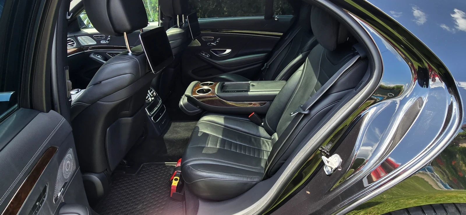 Mercedes-Benz S 400 LONG/4MATIK/3TV, снимка 10 - Автомобили и джипове - 55512766