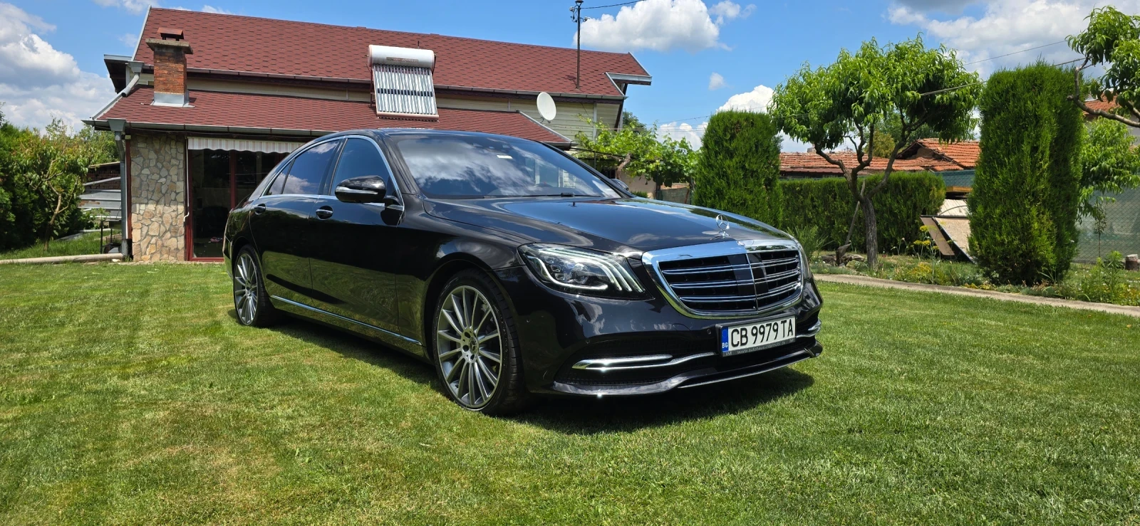 Mercedes-Benz S 400 LONG/4MATIK/3TV, снимка 3 - Автомобили и джипове - 55512766