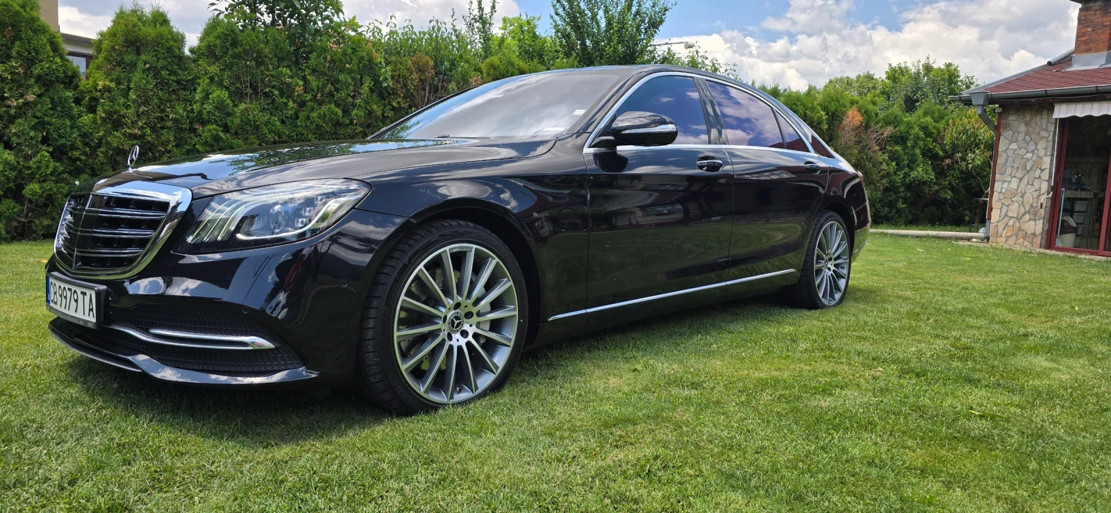 Mercedes-Benz S 400 LONG/4MATIK/3TV, снимка 2 - Автомобили и джипове - 55512766