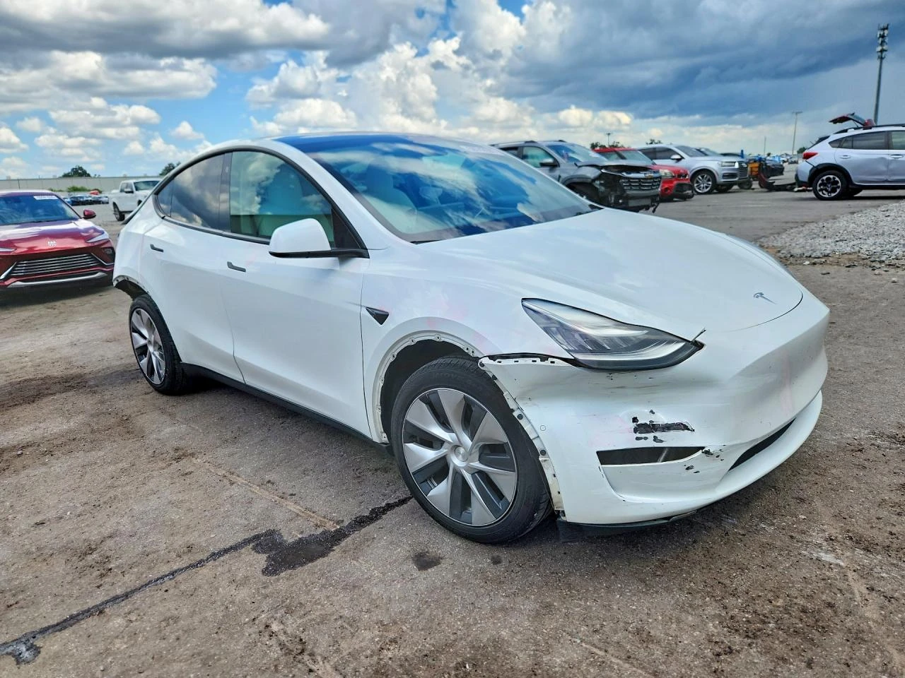Tesla Model Y LONG RANGE DUAL MOTOR AWD ТЕРМОПОМПА* , снимка 4 - Автомобили и джипове - 55949852