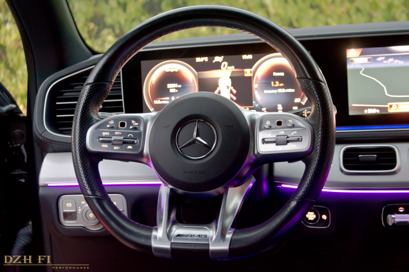 Mercedes-Benz GLE 400 D* 63 OPTIC AMG* COUPE* 4M* PANO* BURMESTER, снимка 12 - Автомобили и джипове - 41444186