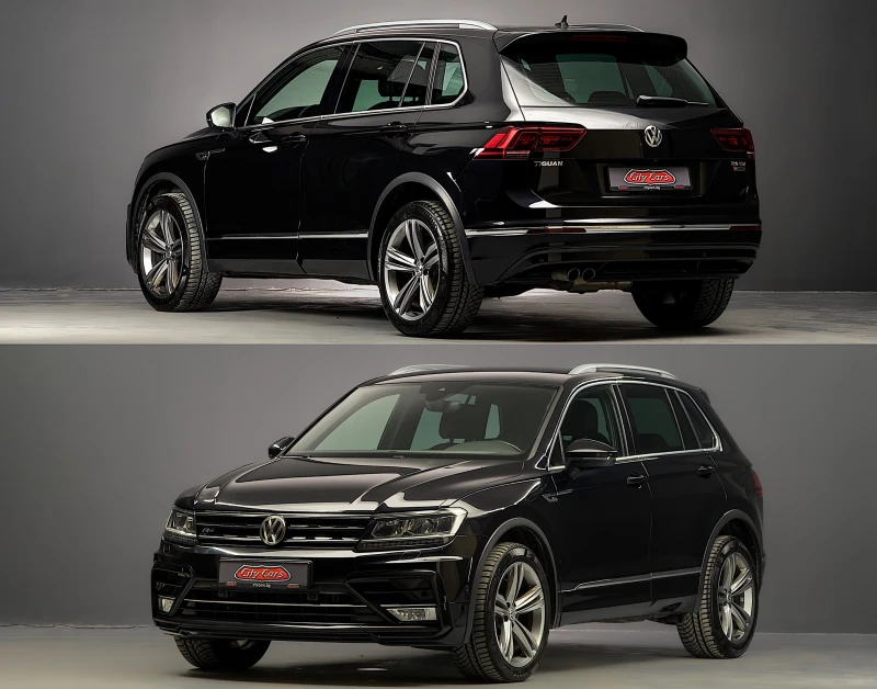 VW Tiguan R-Line&#34;/190к.с./TDI/4х4/DSG/LED/360 /ДИСТРОНИK, снимка 2 - Автомобили и джипове - 47582313