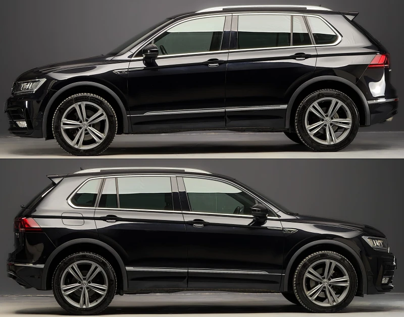 VW Tiguan R-Line&#34;/190к.с./TDI/4х4/DSG/LED/360 /ДИСТРОНИK, снимка 3 - Автомобили и джипове - 47582313