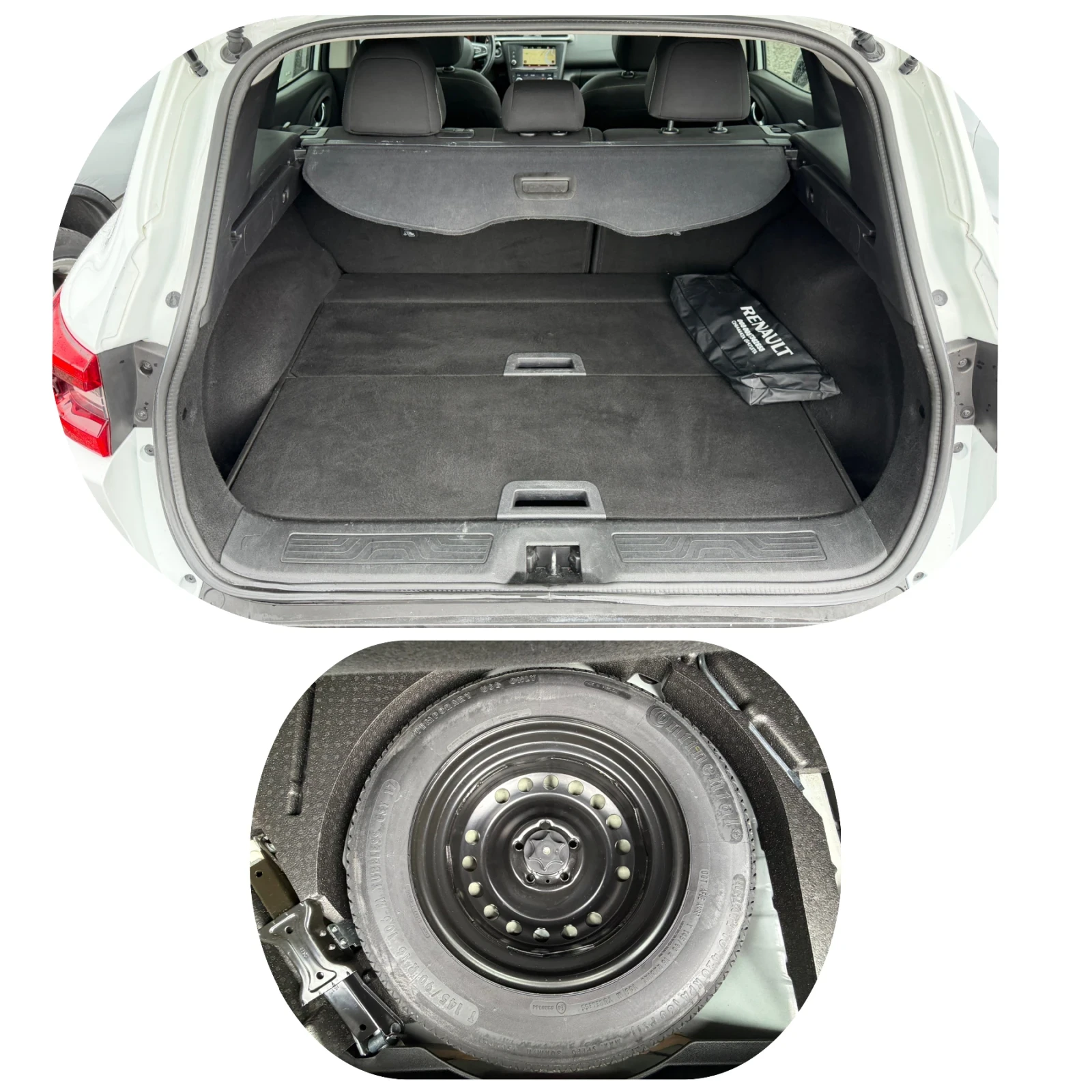Renault Kadjar 1.5dCI 157 400KM= КАМЕРА= НАВИ= FULL LED= НОВ ВНОC, снимка 14 - Автомобили и джипове - 54660628