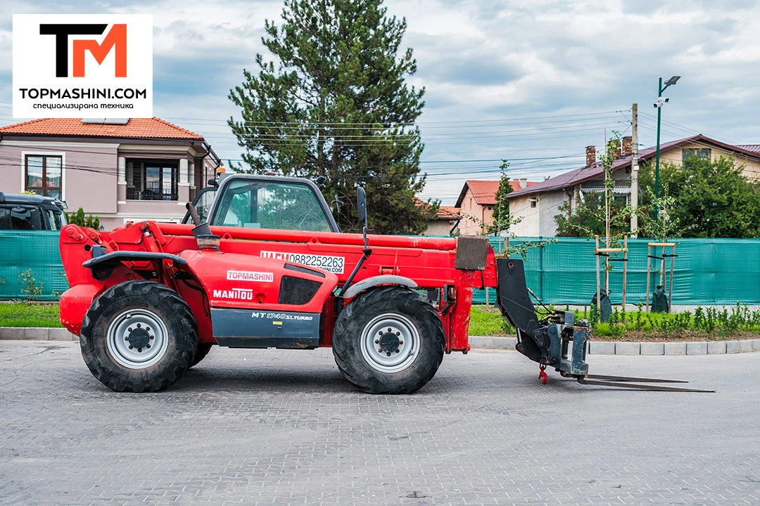 Телескопични товарачи Manitou MT 1740 SLT, снимка 3 - Индустриална техника - 56271165