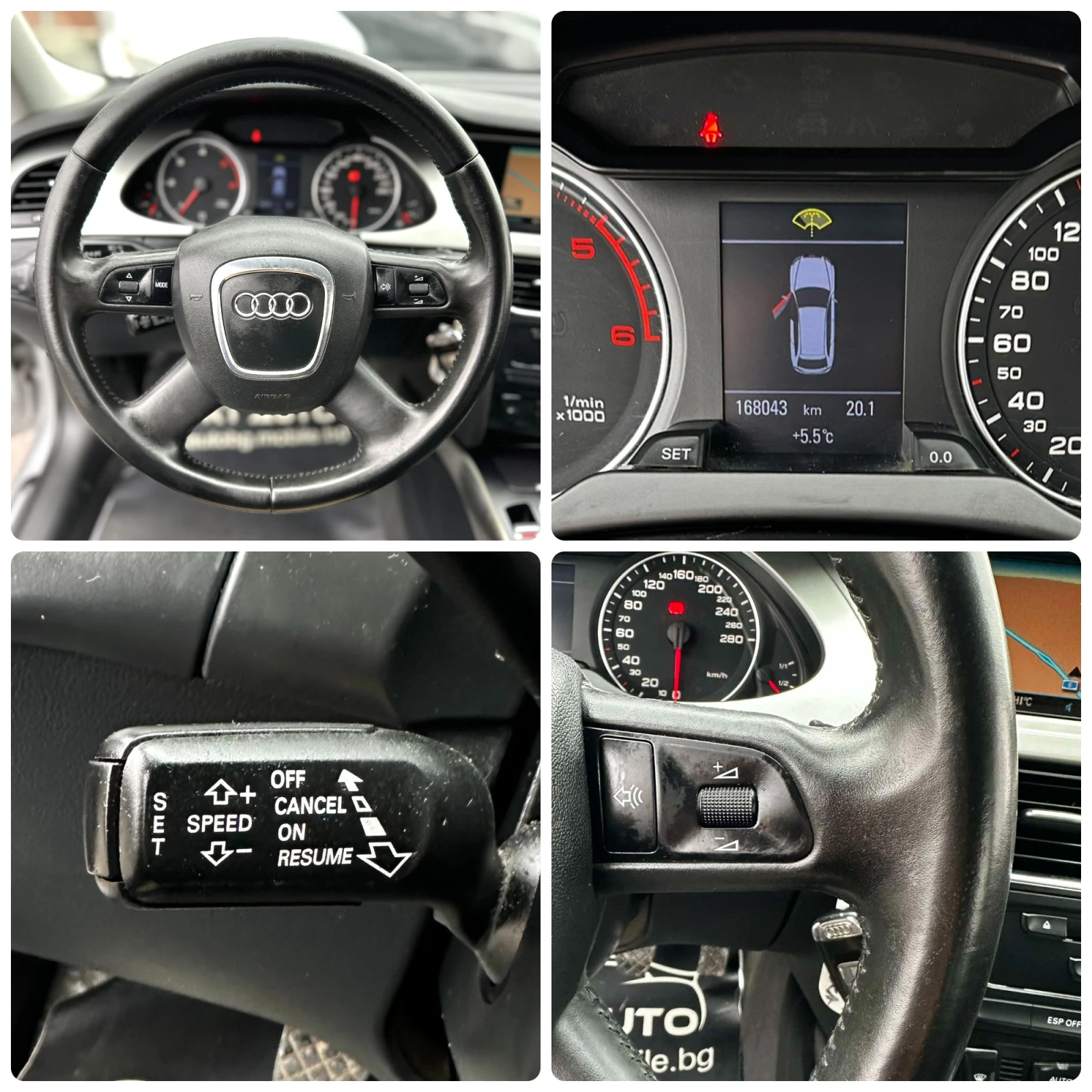 Audi A4 2.0TDI 143HP 168 000KM NAVI ������� | Mobile.bg � ����������� 13