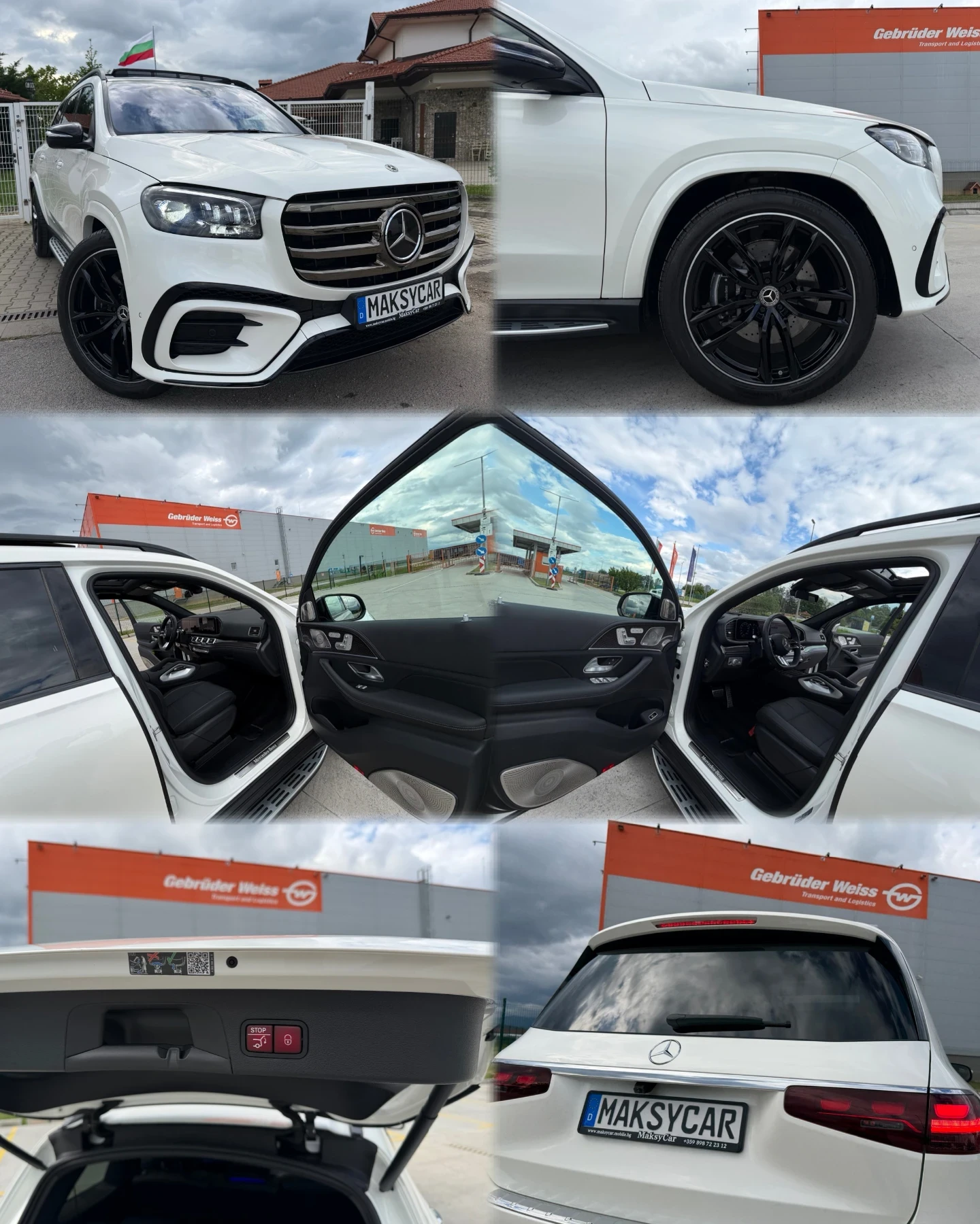 Mercedes-Benz GLS 450 CDI AMG 3xTV 6+ 1 FULL Germany , снимка 17 - Автомобили и джипове - 54655774