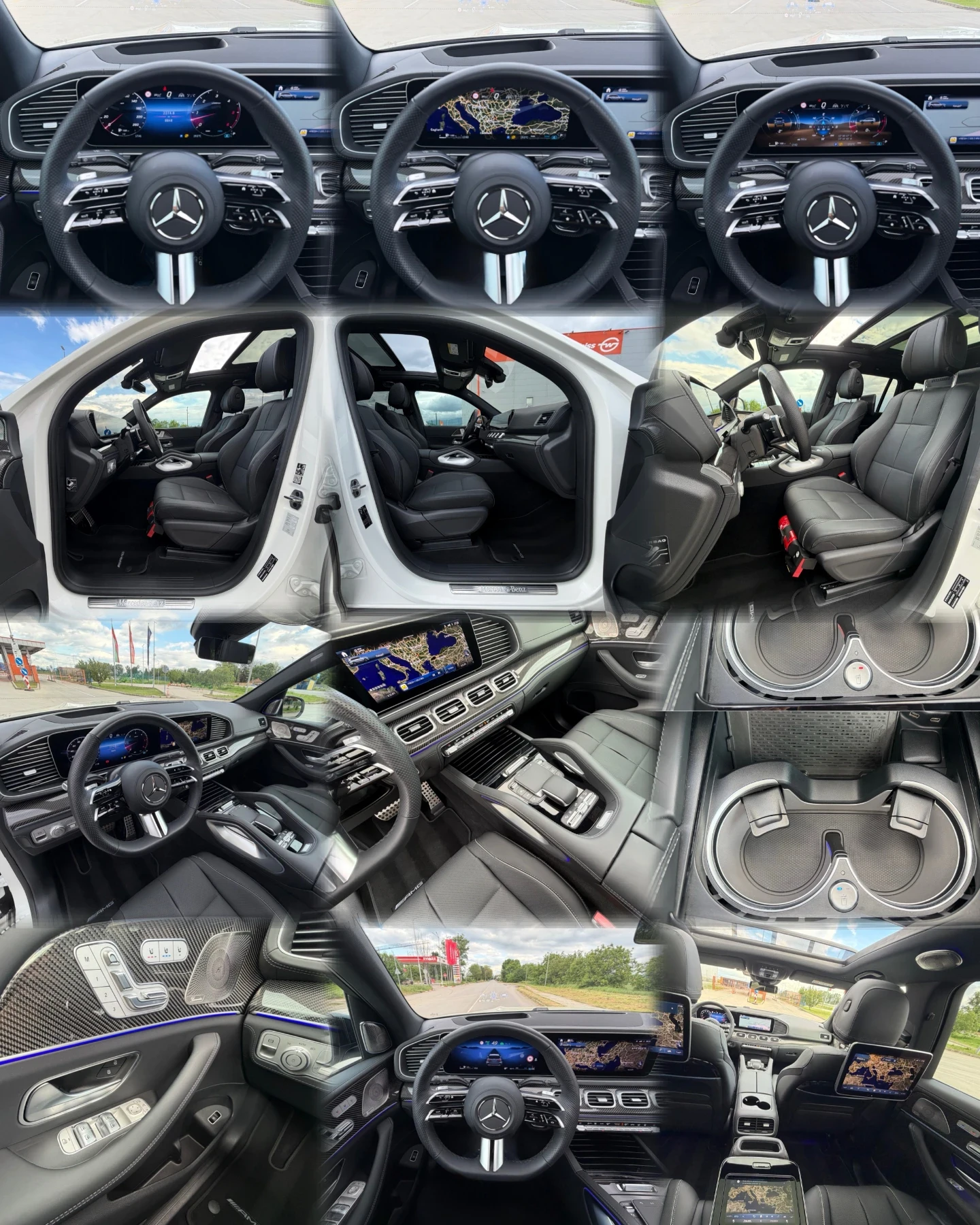 Mercedes-Benz GLS 450 CDI AMG 3xTV 6+ 1 FULL Germany , снимка 15 - Автомобили и джипове - 54655774