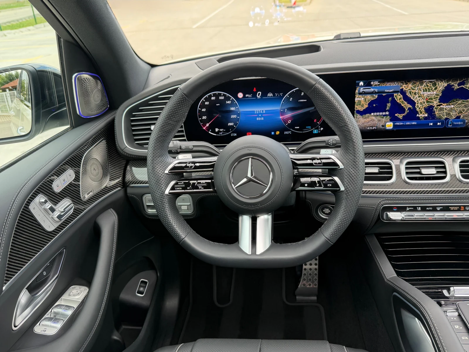 Mercedes-Benz GLS 450 CDI AMG 3xTV 6+ 1 FULL Germany , снимка 12 - Автомобили и джипове - 54655774