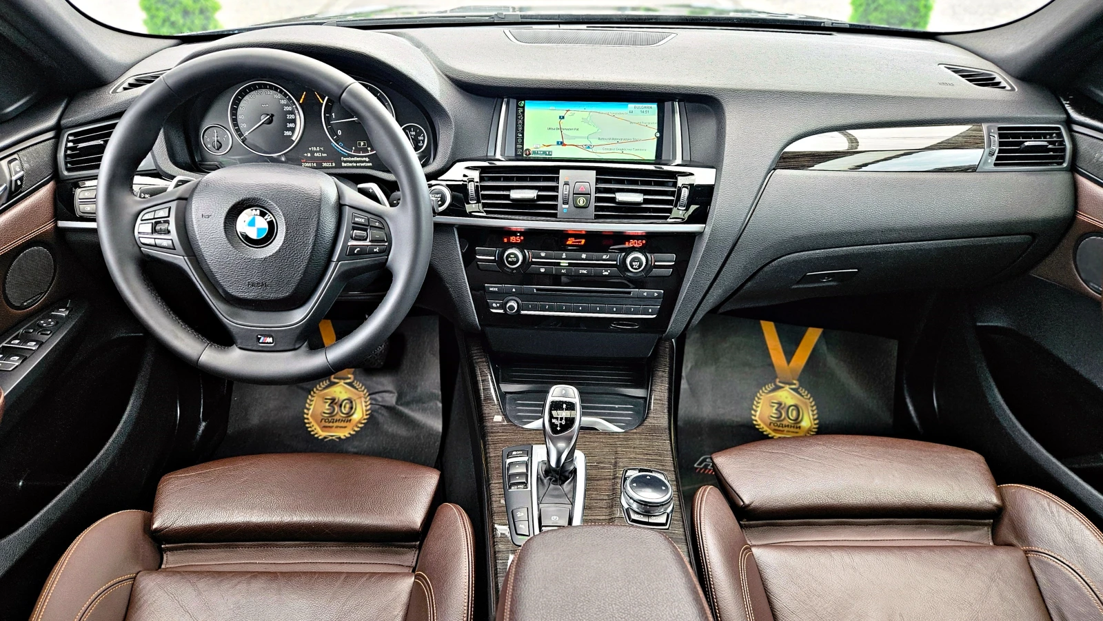BMW X4 M/3.5XD/SHADOW/DISTR/CAMERA/HARMAN/KARDON/AMBI/LI, снимка 9 - Автомобили и джипове - 53974998