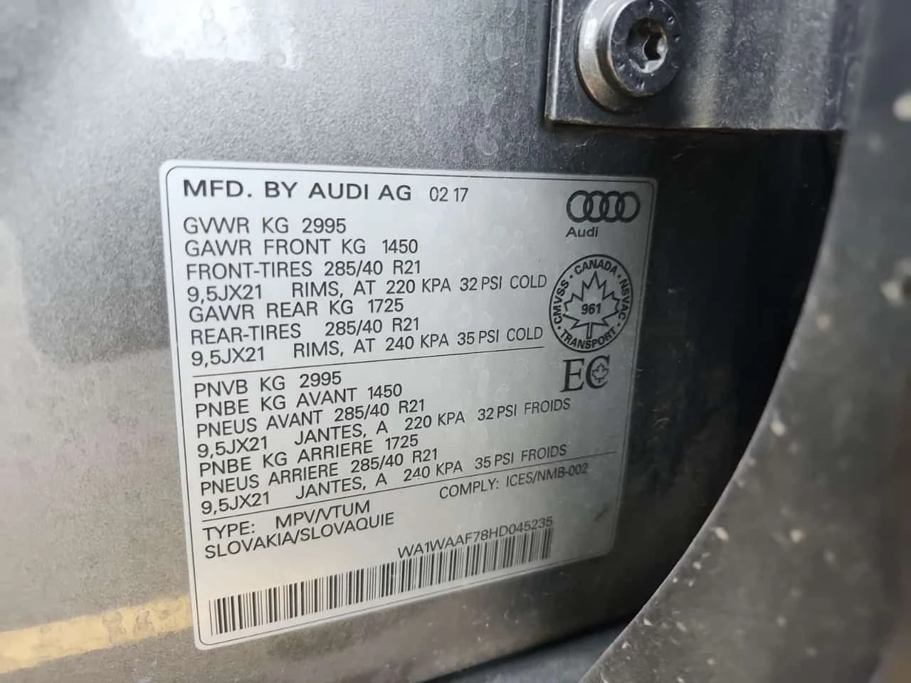 Audi Q7 * 3.0T TECHNIK * CARFAX * ЦЕНА ДО БГ, снимка 17 - Автомобили и джипове - 55616042