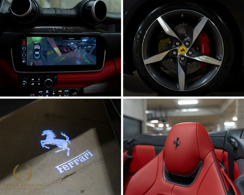 Ferrari Portofino M* CARBON* CABRIO* 360CAM* JBL* TOP* * * , снимка 15 - Автомобили и джипове - 51658265