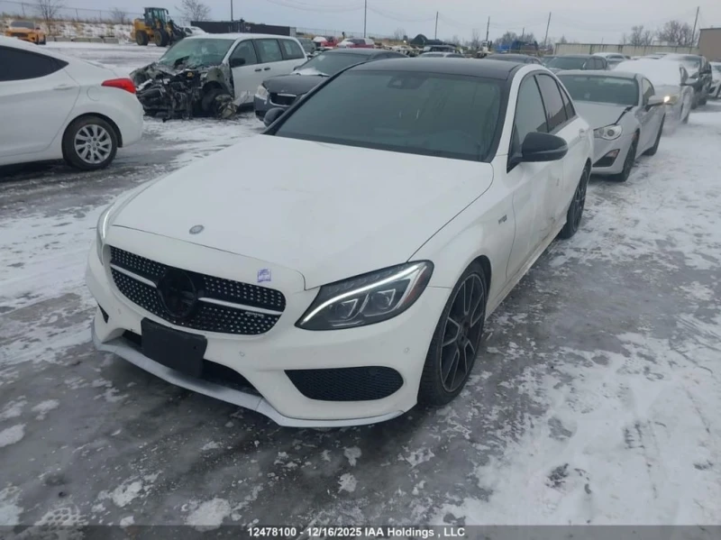 Mercedes-Benz C 43 AMG * 4MATI * CARFAX * БЕЗ ПЪРВОНАЧАЛНА ВНОСКА, снимка 2 - Автомобили и джипове - 52921310