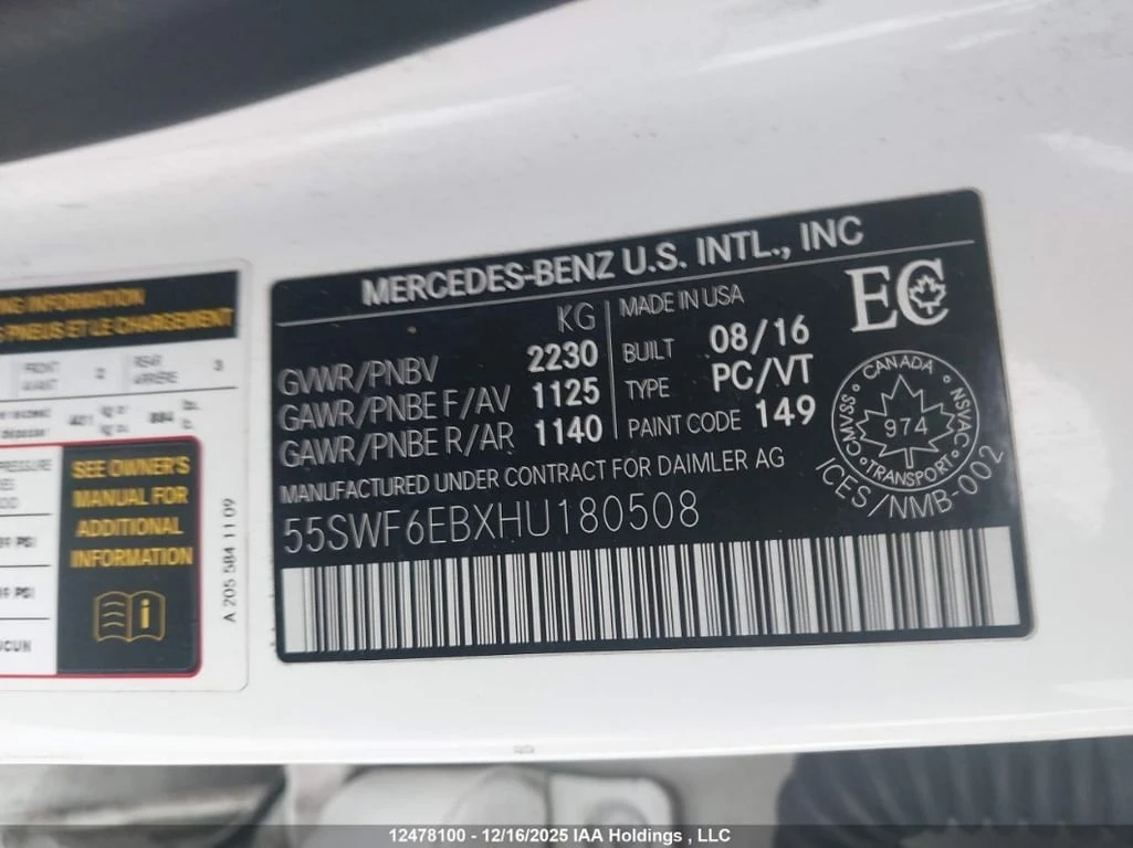 Mercedes-Benz C 43 AMG * 4MATI * CARFAX * БЕЗ ПЪРВОНАЧАЛНА ВНОСКА - изображение 9