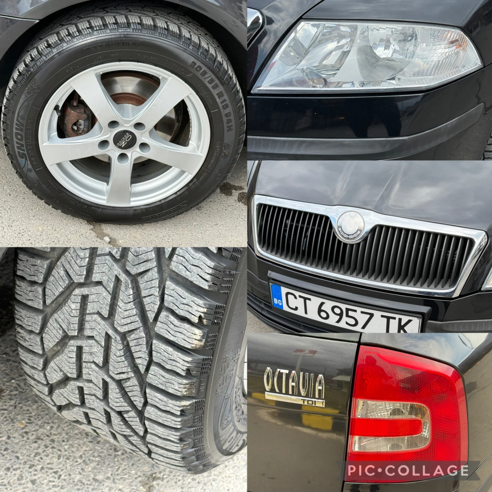 Skoda Octavia 1.9TDI Klimatronik* Podgrev* EURO 4, снимка 16 - Автомобили и джипове - 53964523