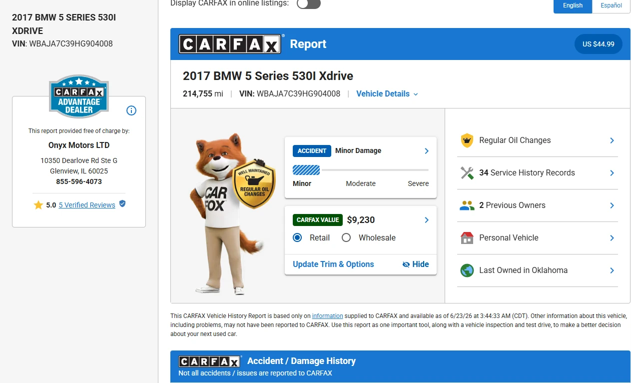 BMW 530 XI , снимка 10 - Автомобили и джипове - 55008365