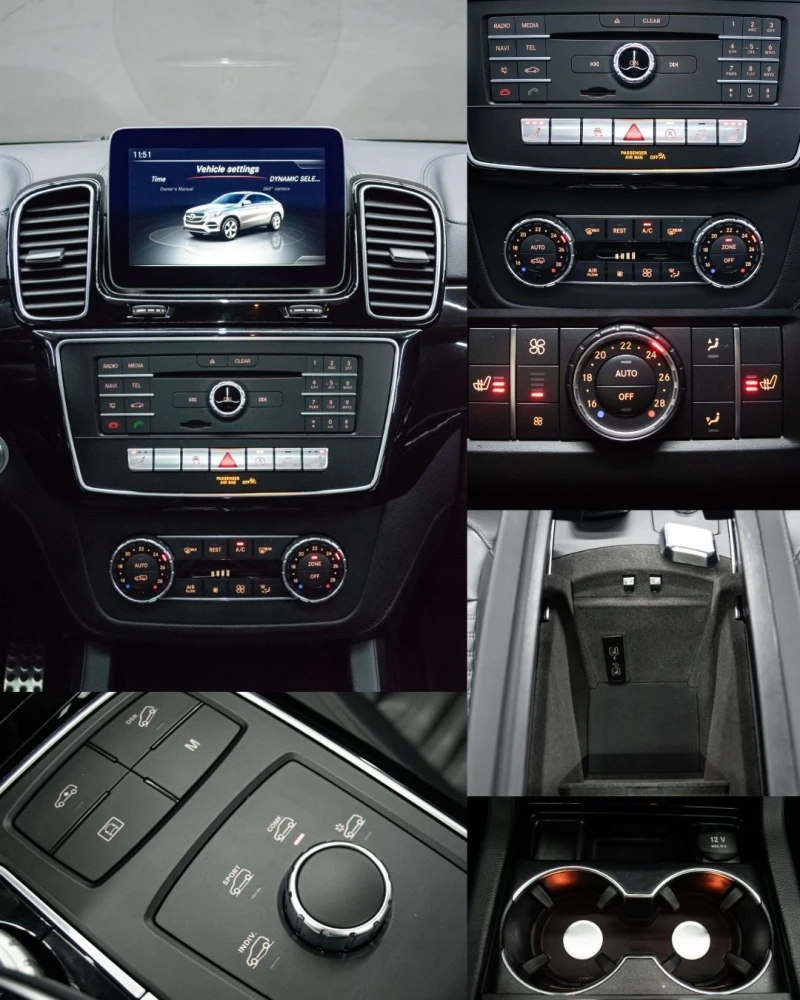 Mercedes-Benz GLE 350 d/AMG/Coupe/HarmanKardon/РеаленПробег/Серв.История, снимка 11 - Автомобили и джипове - 52740944