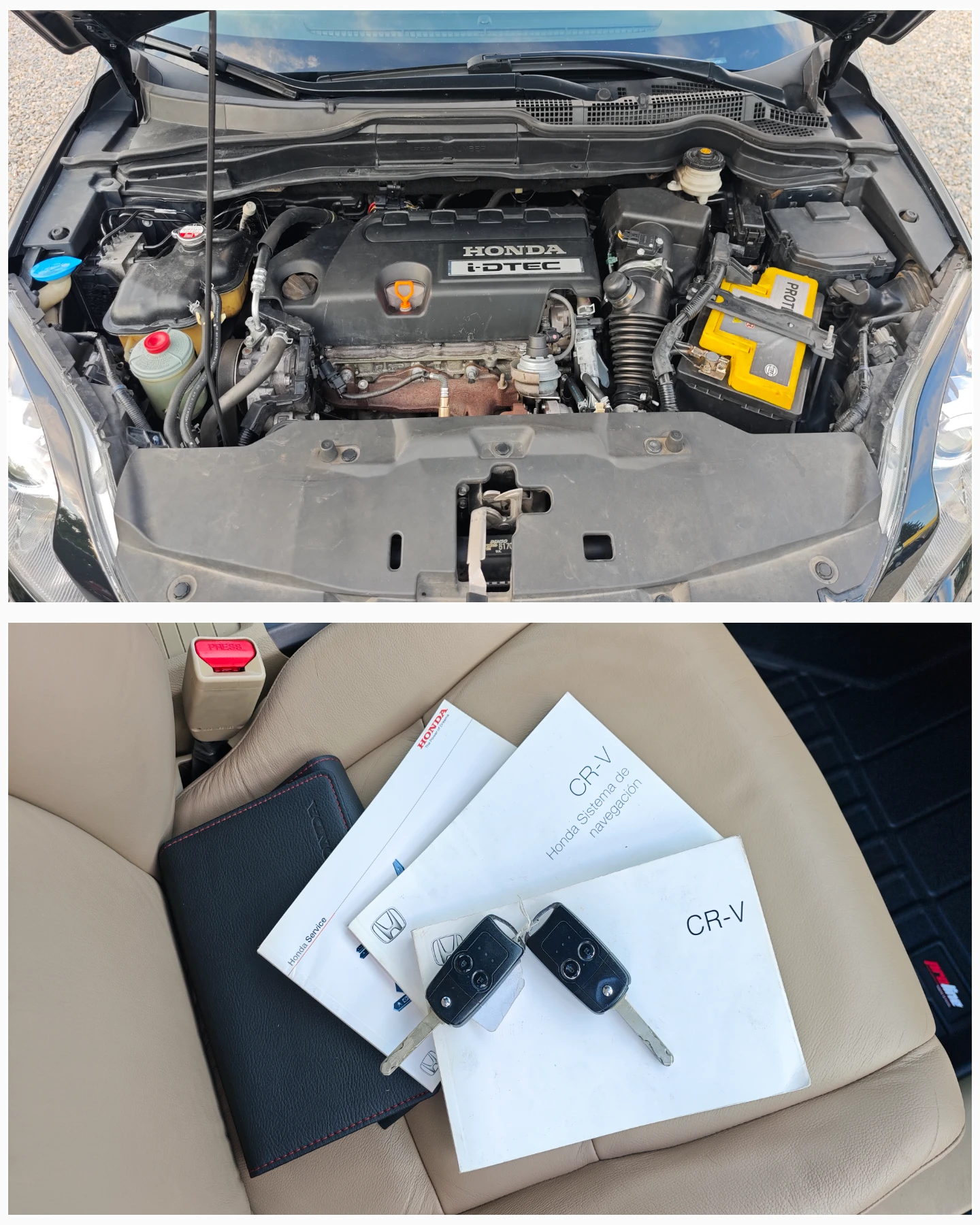 Honda Cr-v НОВИ ГУМИDOT1424/СПОЙЛЕР/СТЕПЕН/РОЛБАР/NAV/DVD/KAM - изображение 10