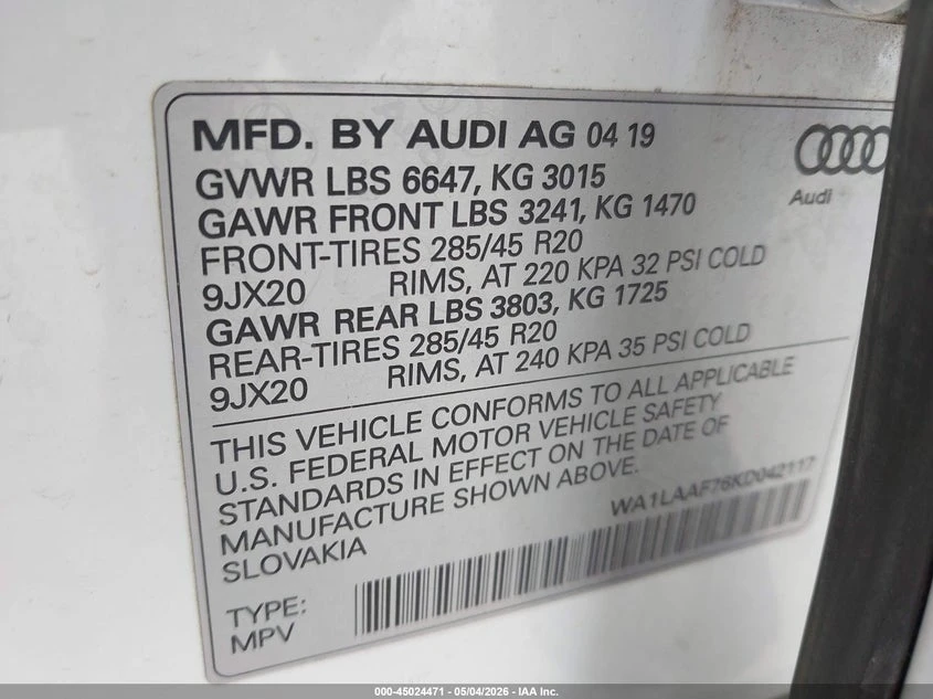 Audi Q7 3.0l 55 Premium, снимка 9 - Автомобили и джипове - 54528213