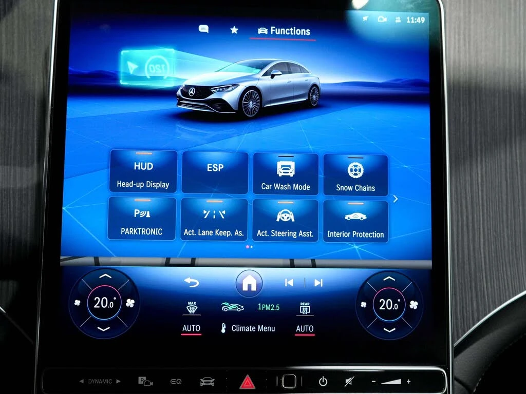 Mercedes-Benz EQE 500 4MATIC | MASSAGE | 360 | ОБДУХ | DISTRO | HUD, снимка 14 - Автомобили и джипове - 55151035
