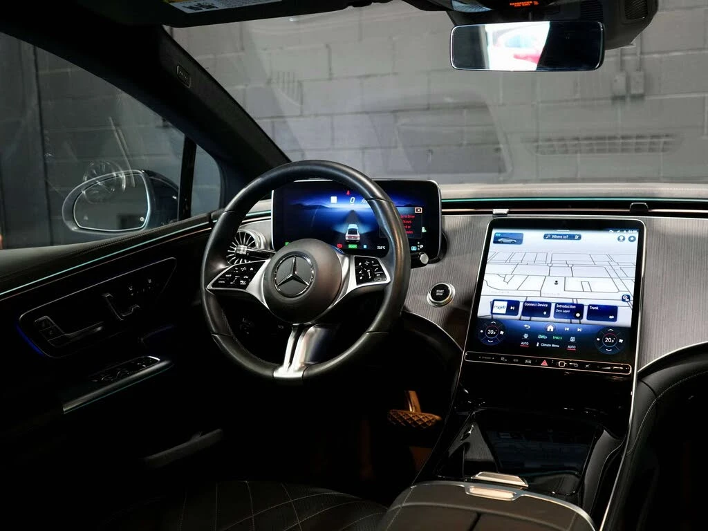 Mercedes-Benz EQE 500 4MATIC | MASSAGE | 360 | ОБДУХ | DISTRO | HUD, снимка 9 - Автомобили и джипове - 55151035