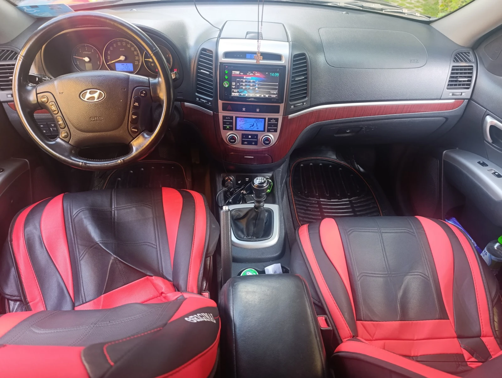 Hyundai Santa fe 2.2 CRDi 4WD , снимка 7 - Автомобили и джипове - 55351070