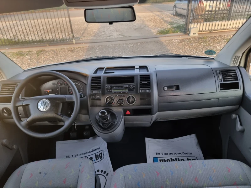 VW Transporter 6 места 1.9tdi климатик , снимка 11 - Бусове и автобуси - 47513281