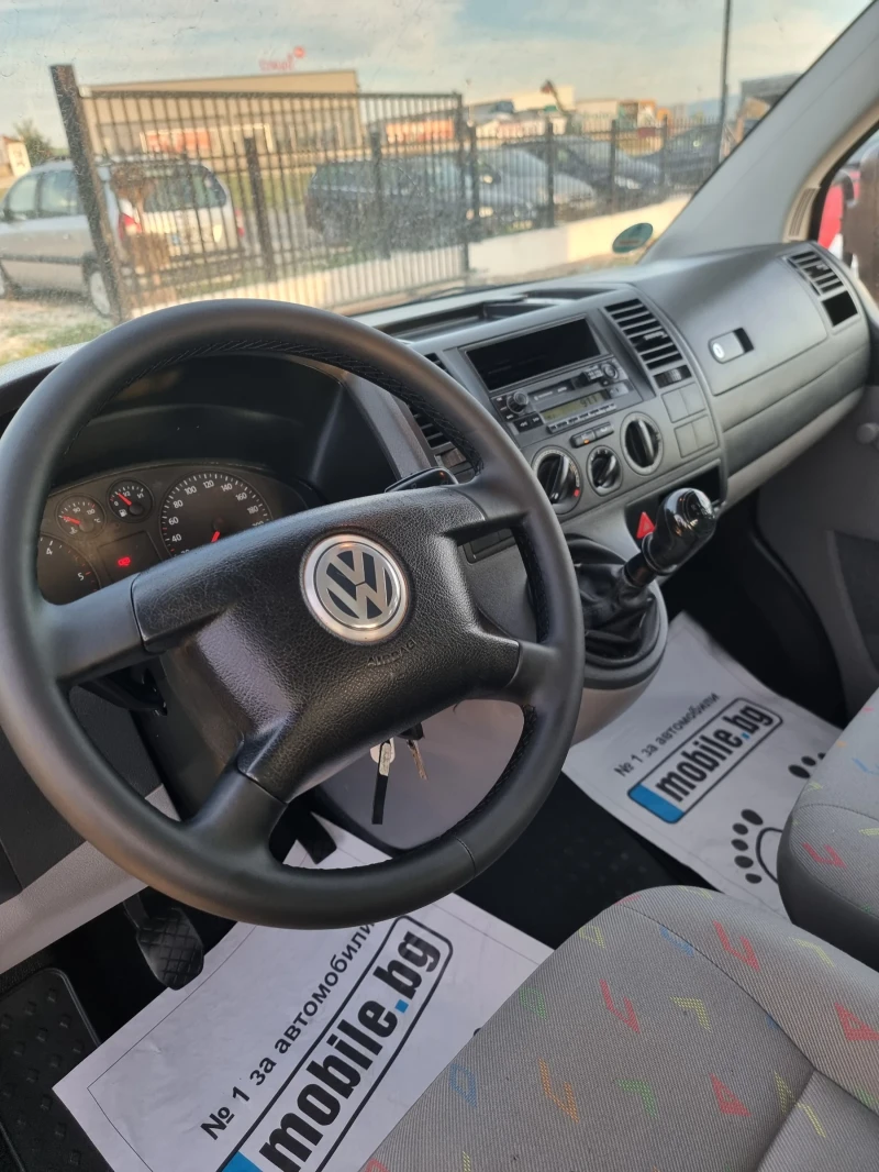 VW T5 6 места 1.9tdi климатик , снимка 13 - Бусове и автобуси - 47513281