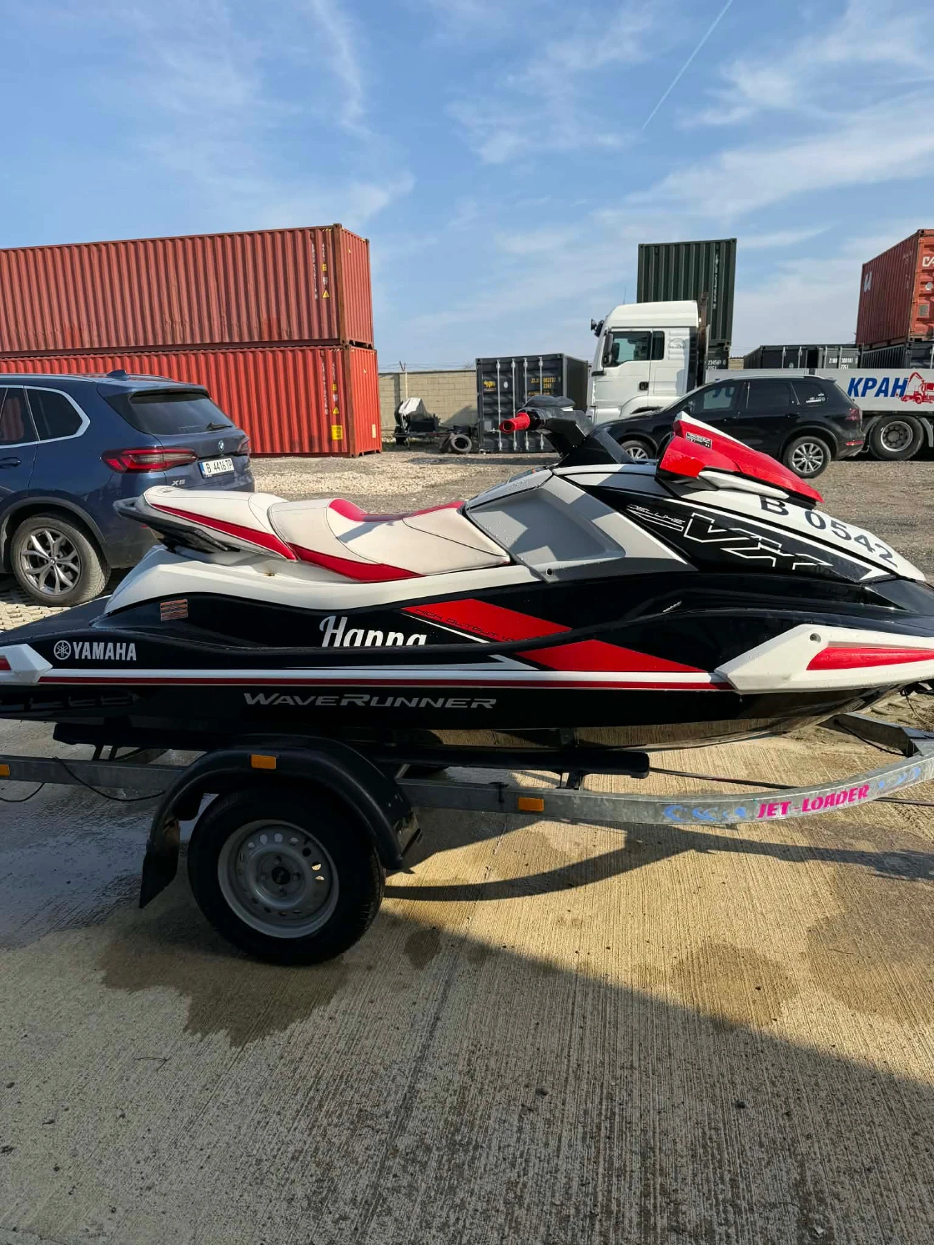 Джет Yamaha VX Deluxe , снимка 5 - Воден транспорт - 53745551