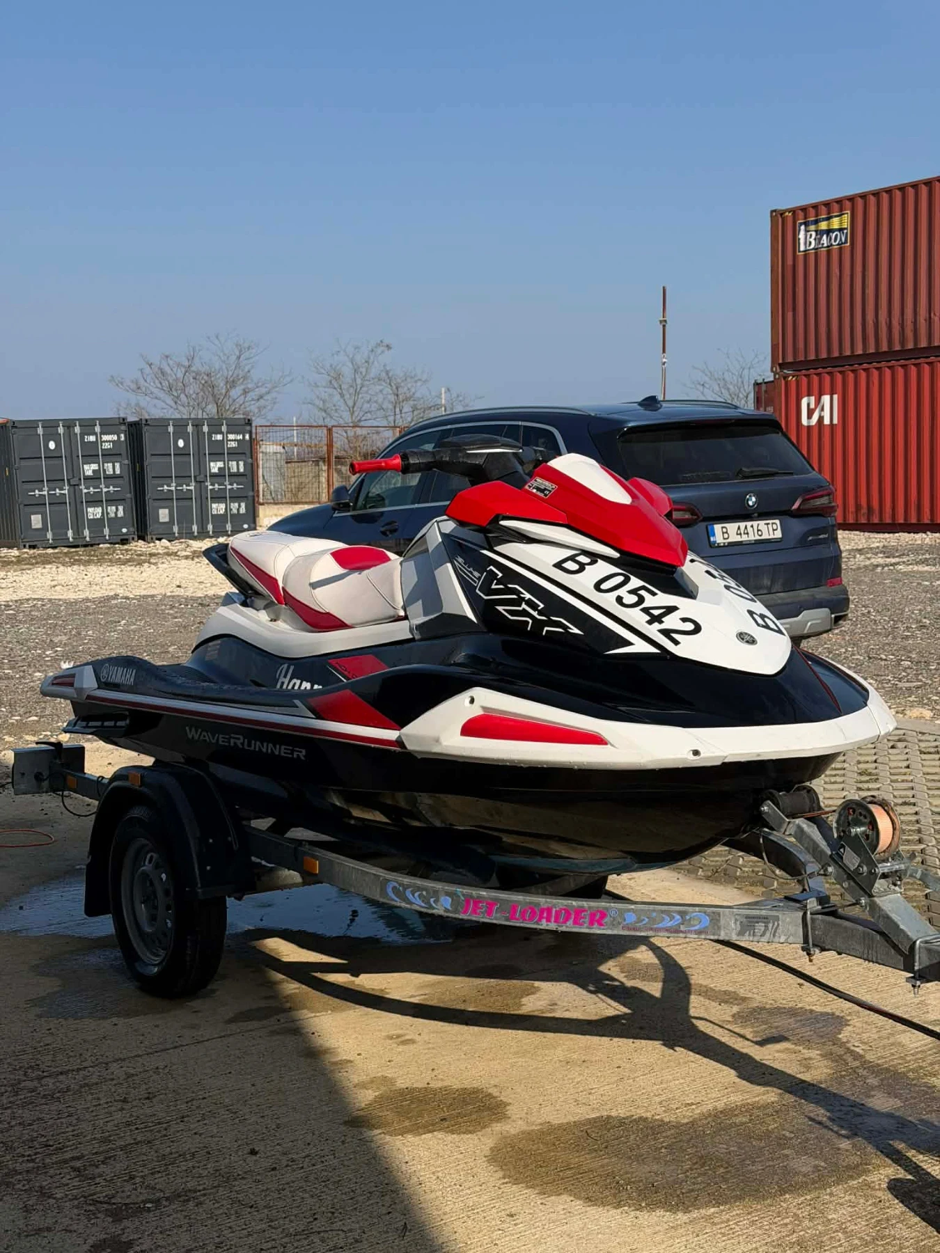 Джет Yamaha VX Deluxe , снимка 3 - Воден транспорт - 53745551