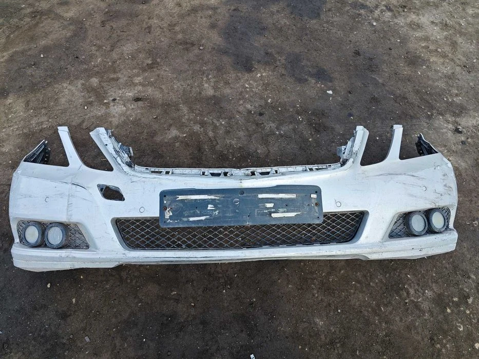 Предна броня Mercedes W212 с решетки и халогени Мерцедес Е класа A2128800047