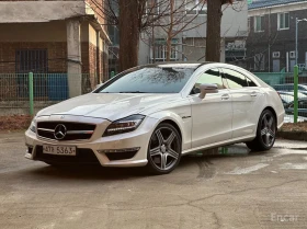 Mercedes-Benz CLS 63 AMG * ПОДГРЕВ* ОБДУХВАНЕ* ШИБИДАХ* КАМЕРА* FULL* , снимка 1