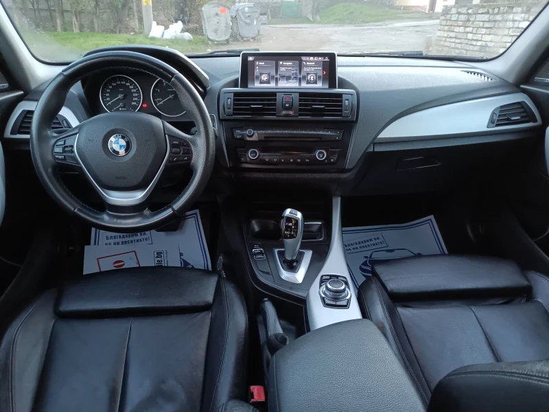 BMW 116 Автомат кожа нави, снимка 15 - Автомобили и джипове - 52742807