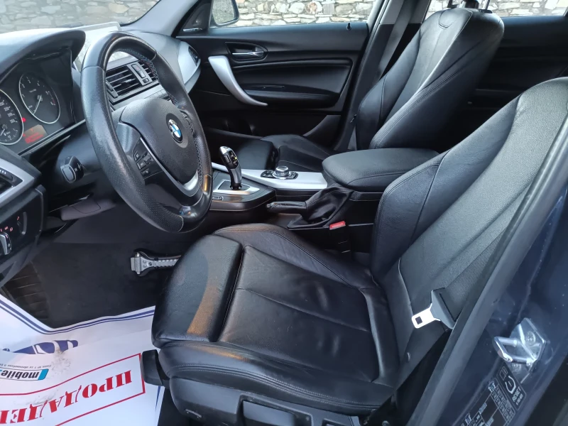 BMW 116 Автомат кожа нави, снимка 12 - Автомобили и джипове - 52742807