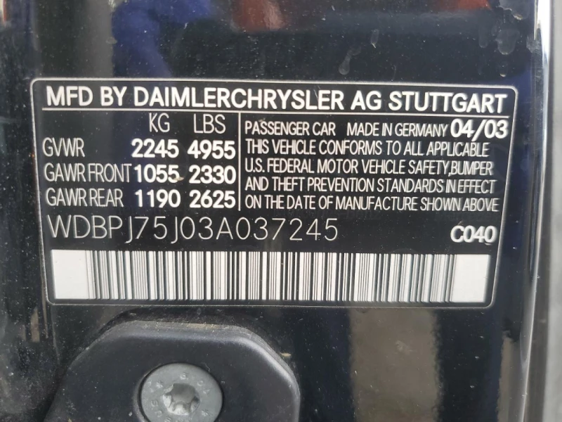 Mercedes-Benz CL 500 - 1150 EUR - 36100762 | Car24.bg