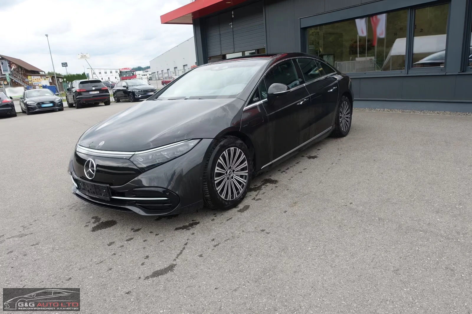 Mercedes-Benz EQS 580/4MATIC/523HP/PANO/BURM/MEMO/HUD/360/339g, снимка 1