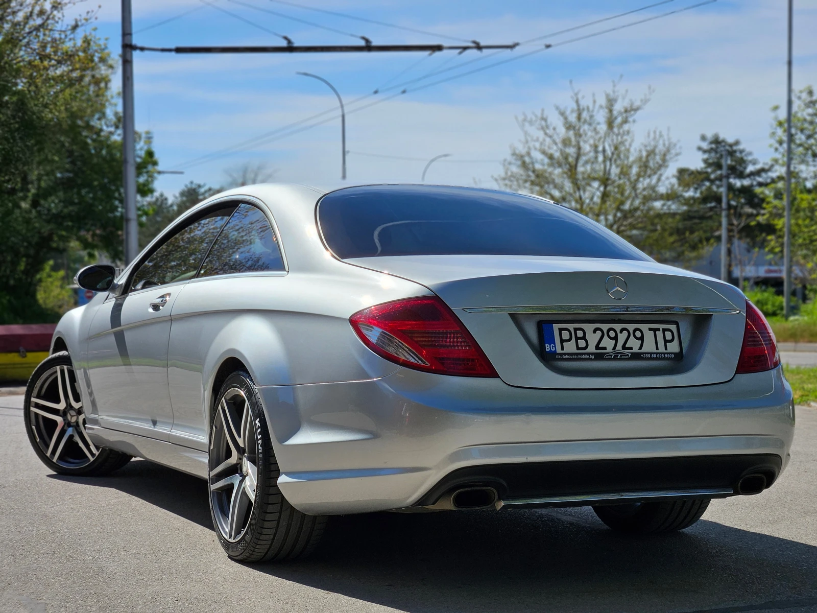 Mercedes-Benz CL 500 388�.�., AMG, ���. ���., ������! | Mobile.bg � ����������� 7