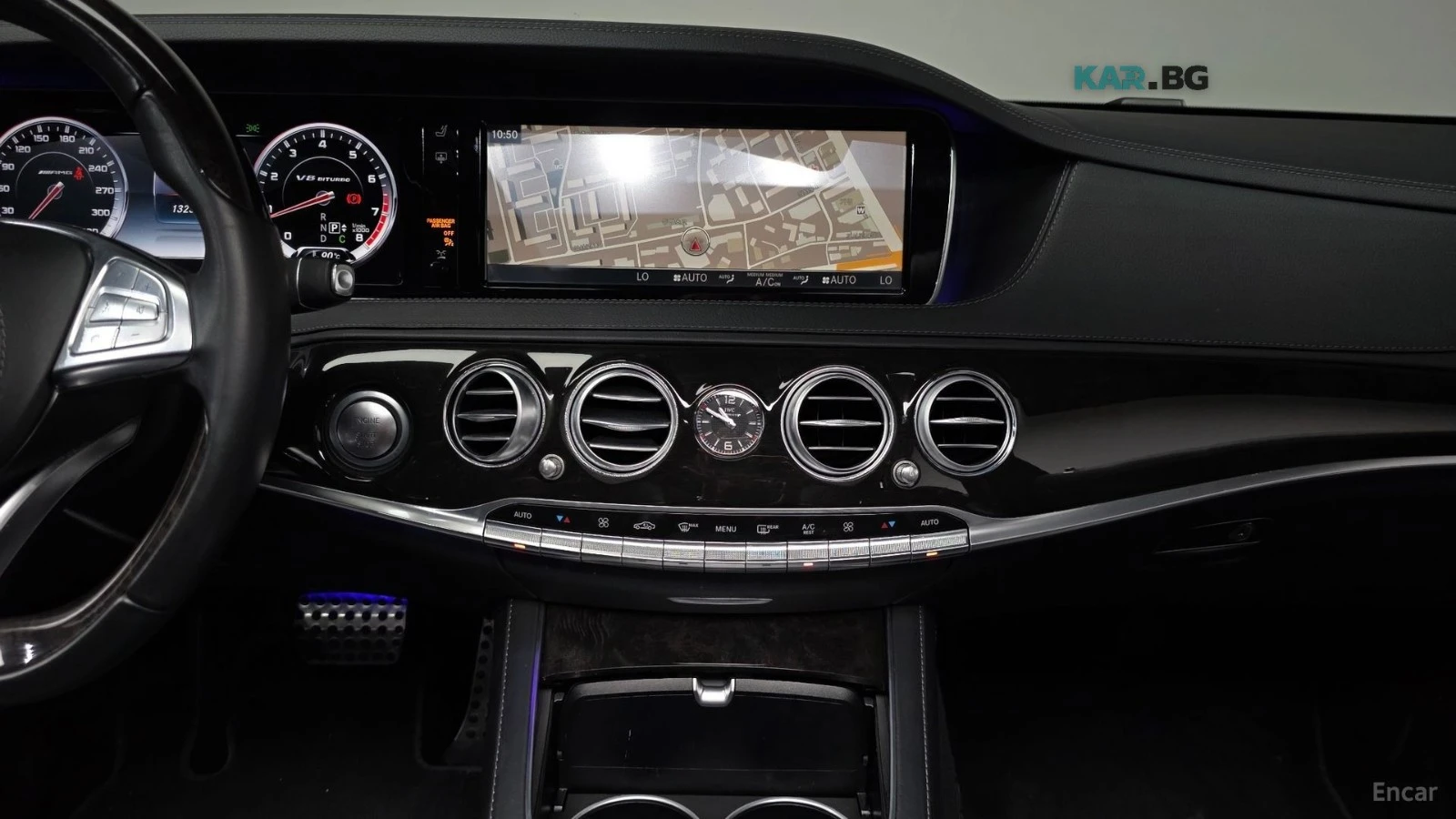Mercedes-Benz S 63 AMG 4MATIC* 360* КОЖА* ОБДУХ* НАВИ* ПАНО, снимка 11 - Автомобили и джипове - 55843831