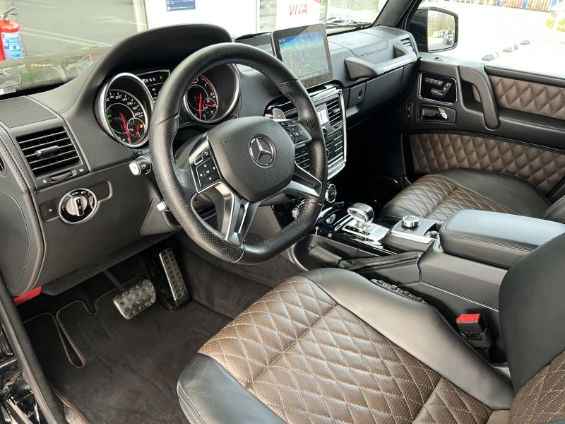 Mercedes-Benz G 63 AMG 4-MATIC/DESIGNO EXCLUSIV/HARMAN-KARDON/CAMERA/, снимка 9 - Автомобили и джипове - 52645321