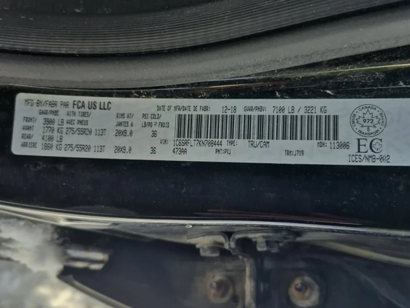 Dodge RAM 1500 * SPORT CREW CAB SHORT BED * CARFAX * БЕЗ ПЪРВОНАЧ, снимка 7 - Автомобили и джипове - 53245259