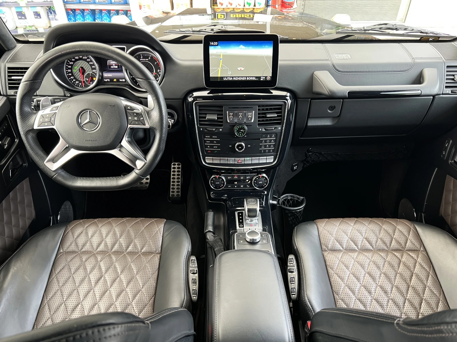 Mercedes-Benz G 63 AMG 4-MATIC/DESIGNO EXCLUSIV/HARMAN-KARDON/CAMERA/ | Mobile.bg   14