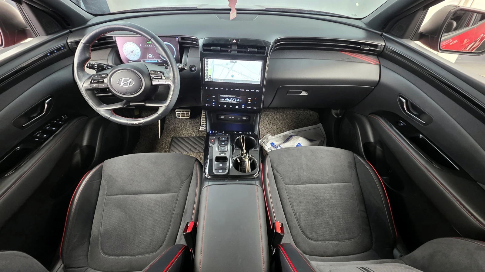 Hyundai Tucson N LINE/ПОДГРЕВ/ОБДУХВАНЕ/ FULL, снимка 7 - Автомобили и джипове - 54832687